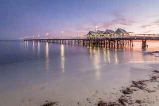 WA busselton jetty view