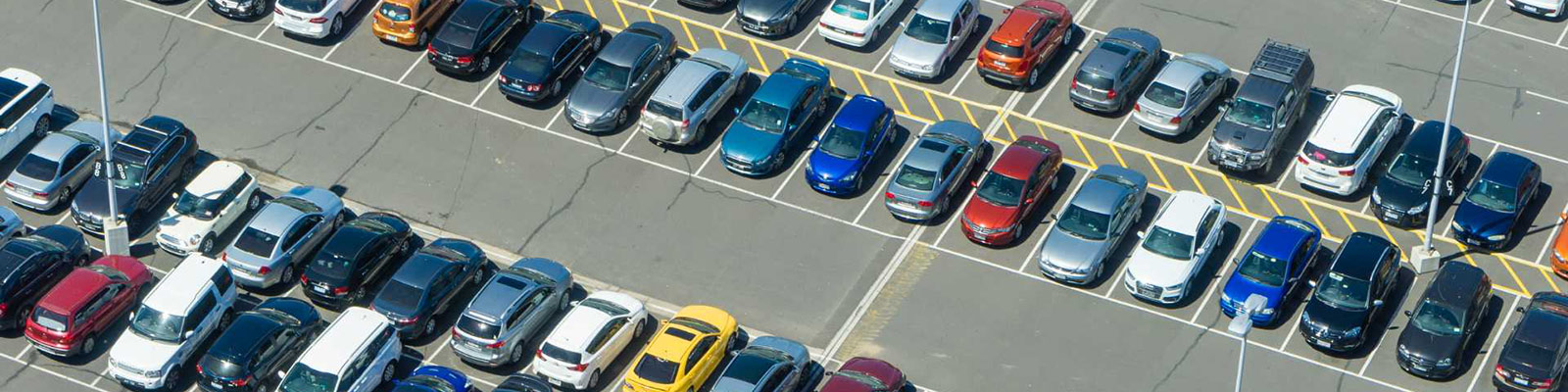 cars parked in car park