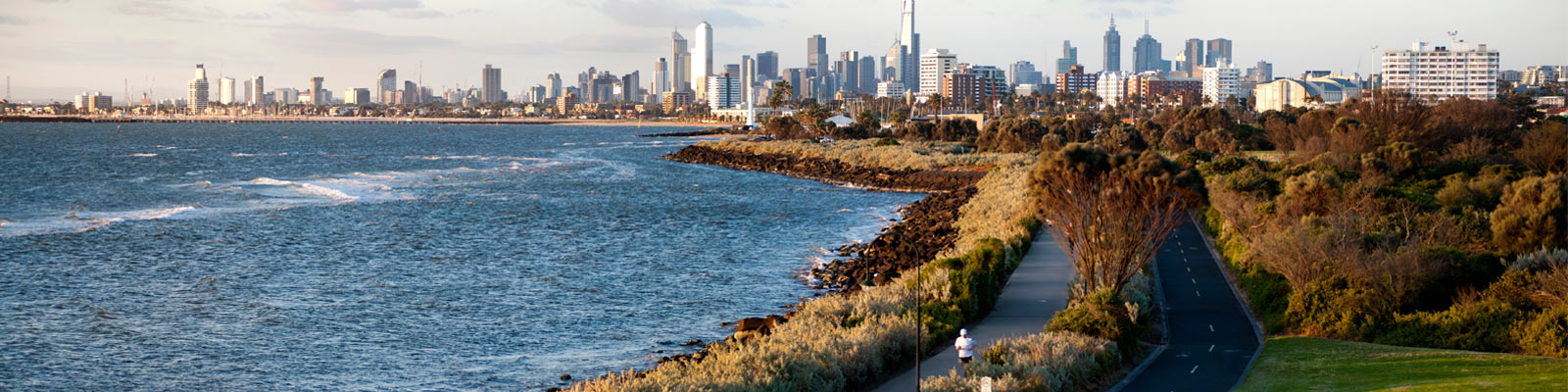 View of the City of Melbourne